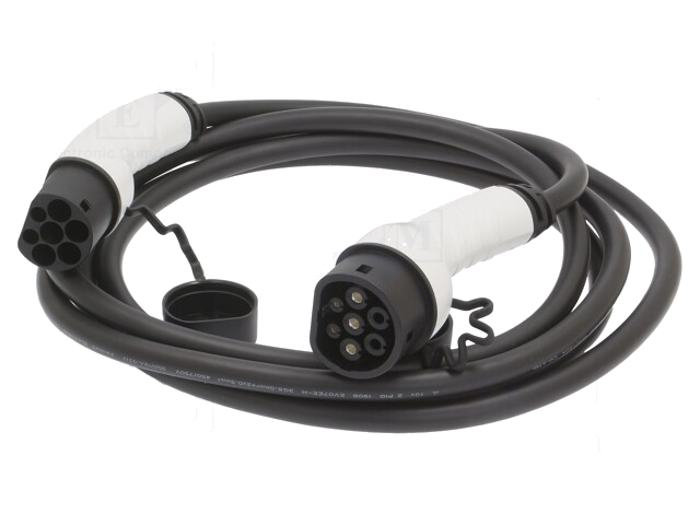 Kabel: eMobility; 1x0,75mm2,3x6mm2; 230V; 7,4kW; IP55; 5m; 32A Kabel: eMobility; 1x0,75mm2,3x6mm2; 230V; 7,4kW; IP55; 5m; 32A